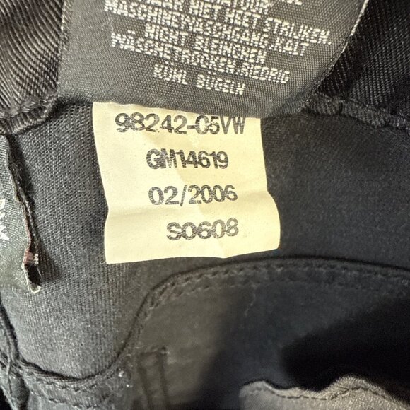 Harley Davidson Pants Womens Size 4 (28x30) Bootcut Biker Western Nylon Cotton - Picture 12 of 13